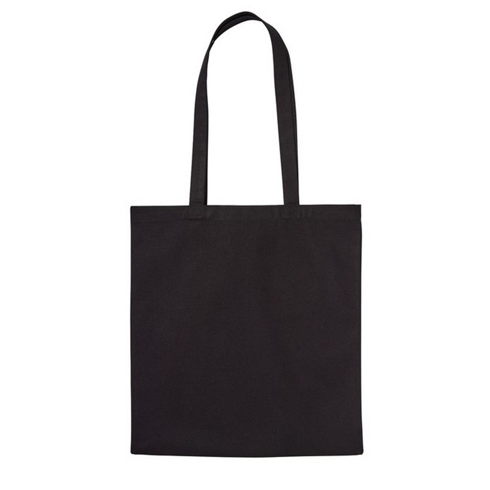 Black - Front - Nutshell Premium Canvas Shopper