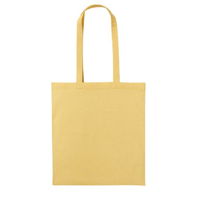 Yellow Marl - Front - Nutshell Recycled Cotton Shopper