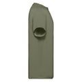 Classic Olive - Side - Fruit of the Loom Mens Super Premium T-Shirt