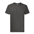 Light Graphite - Front - Fruit of the Loom Mens Super Premium T-Shirt