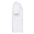 White - Side - Fruit of the Loom Mens Super Premium T-Shirt