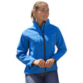 Azure - Back - Result Womens-Ladies Classic Soft Shell Jacket