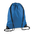 Sapphire Blue - Front - Bagbase Premium Drawstring Bag
