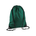 Bottle Green - Front - Bagbase Premium Drawstring Bag