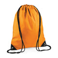 Orange - Front - Bagbase Premium Drawstring Bag