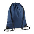 French Navy - Front - Bagbase Premium Drawstring Bag