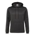 Steel Grey - Front - Awdis Unisex Adult Polyester Sports Hoodie