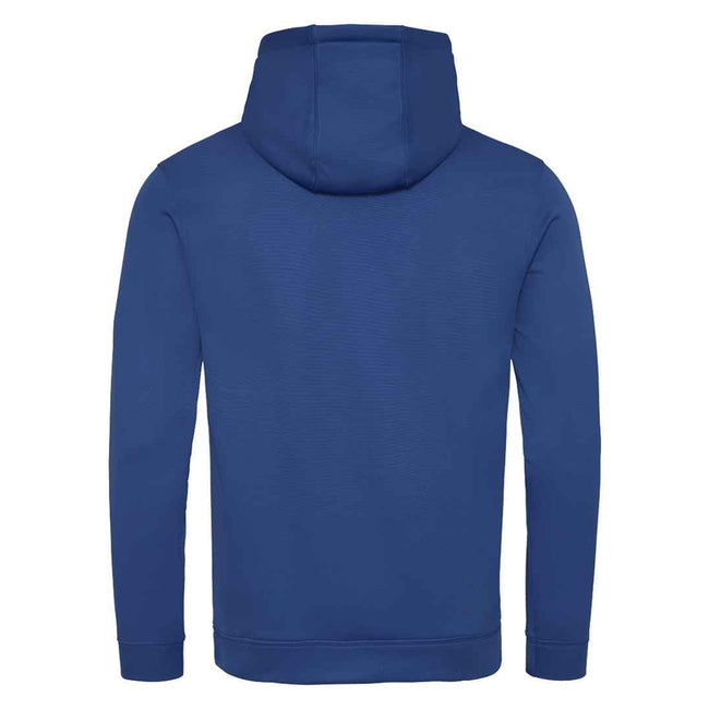 Royal Blue - Back - Awdis Unisex Adult Polyester Sports Hoodie