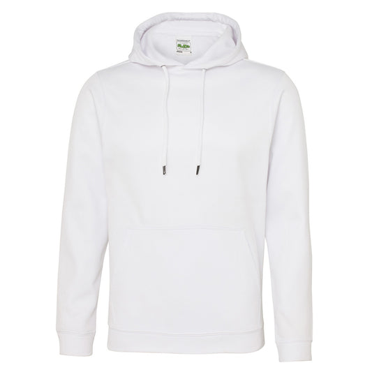 Arctic White - Front - Awdis Unisex Adult Polyester Sports Hoodie