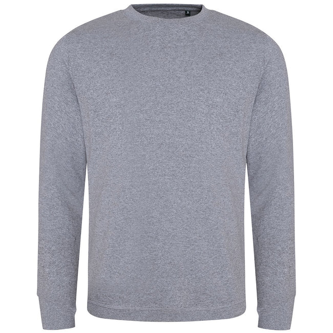 Heather Grey - Front - AWDis Cool Unisex Adult Banff Sweatshirt
