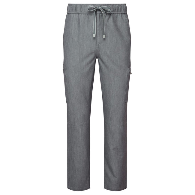 Dynamo Grey - Front - Premier Mens Onna-Stretch Cargo Trousers