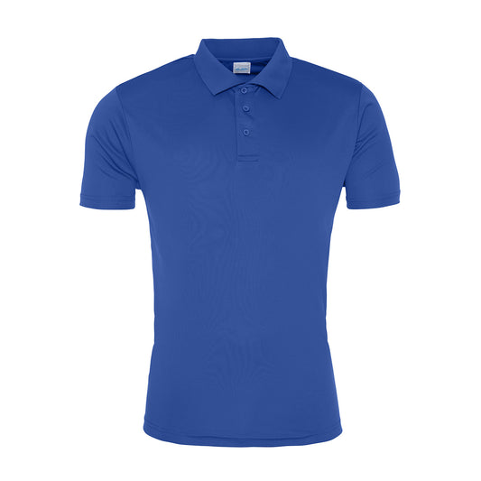 Royal Blue - Front - AWDis Cool Unisex Adult Cool Smooth Polo Shirt