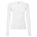 White - Front - Onna Womens-Ladies Unstoppable Plain Base Layer Top