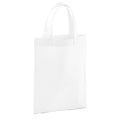 White - Front - Westford Mill Cotton Party Bag