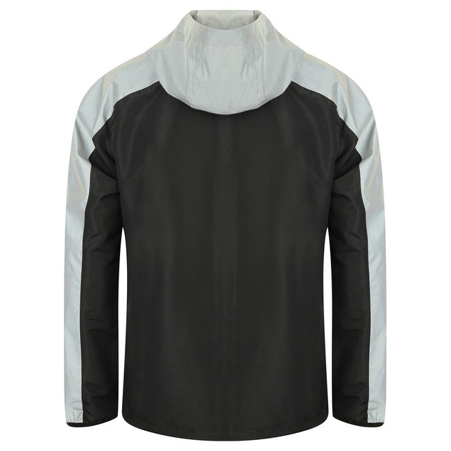 Black-Reflective - Back - Tombo Mens Performance High-Vis Jacket
