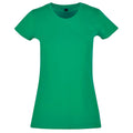 Grass Green - Front - Build Your Brand Womens-Ladies Basic T-Shirt