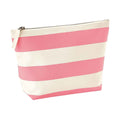Natural-Pink - Front - Westford Mill Nautical Accessory Bag