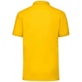 Sunflower - Back - Fruit of the Loom Mens 65-35 Polo Shirt