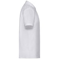 White - Side - Fruit of the Loom Mens 65-35 Polo Shirt