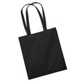 Black - Front - Westford Mill EarthAware Organic Bag For Life Tote Bag
