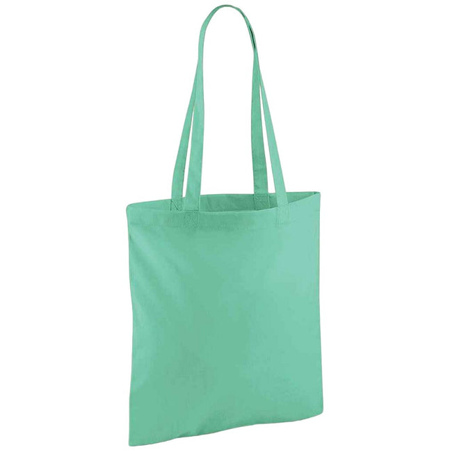 Mint - Back - Westford Mill Bag For Life Long Handle Tote Bag