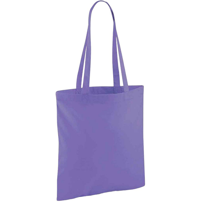 Violet - Front - Westford Mill Bag For Life Long Handle Tote Bag