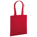Classic Red - Front - Westford Mill Premium Organic Cotton Tote Bag