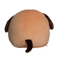 Brown - Back - Mumbles Squidgy Dog Plush Toy