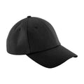 Black - Front - Beechfield Unisex Adult Authentic Baseball Cap