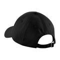 Black - Back - Beechfield Unisex Adult Authentic Baseball Cap