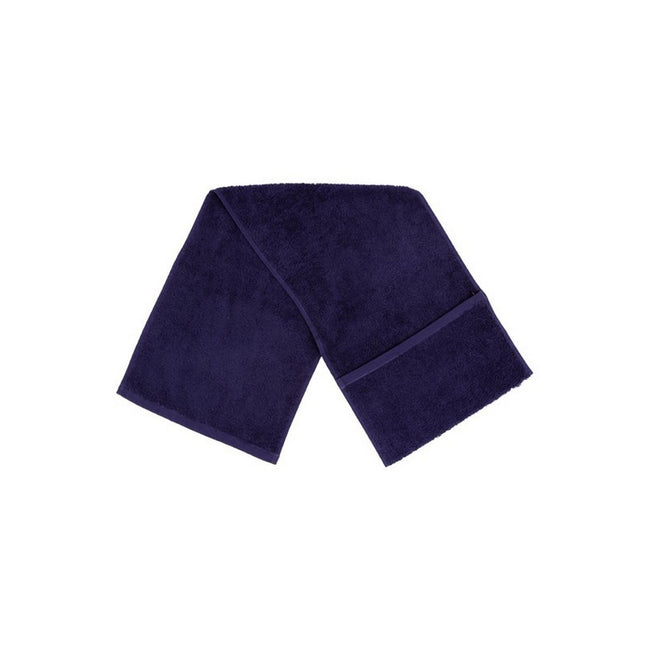 Navy - Front - Towel City Luxury Gym Towel
