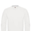 White - Back - B&C Mens ID.002 Cotton Sweatshirt