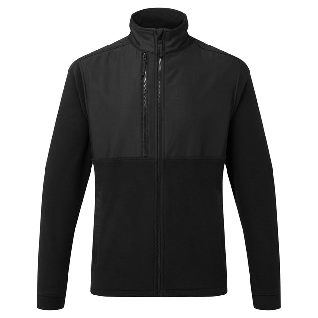 Black - Front - Portwest Mens WX2 Fleece Jacket
