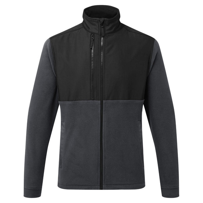 Metal Grey - Front - Portwest Mens WX2 Fleece Jacket