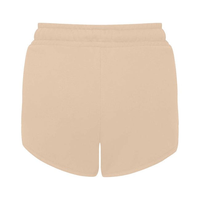 Nude - Back - TriDri Womens-Ladies Recycled Retro Sweat Shorts
