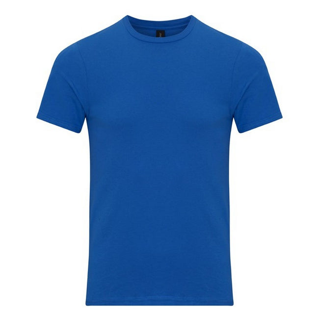 Royal Blue - Front - Gildan Unisex Adult Enzyme Washed T-Shirt