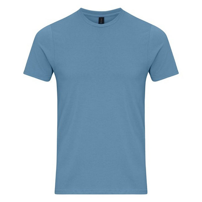 Baby Blue - Front - Gildan Unisex Adult Enzyme Washed T-Shirt