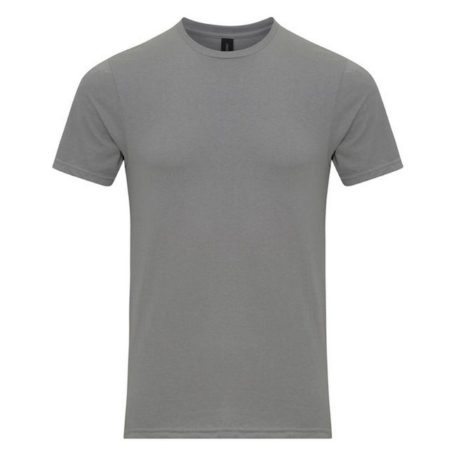 Storm Grey - Front - Gildan Unisex Adult Enzyme Washed T-Shirt