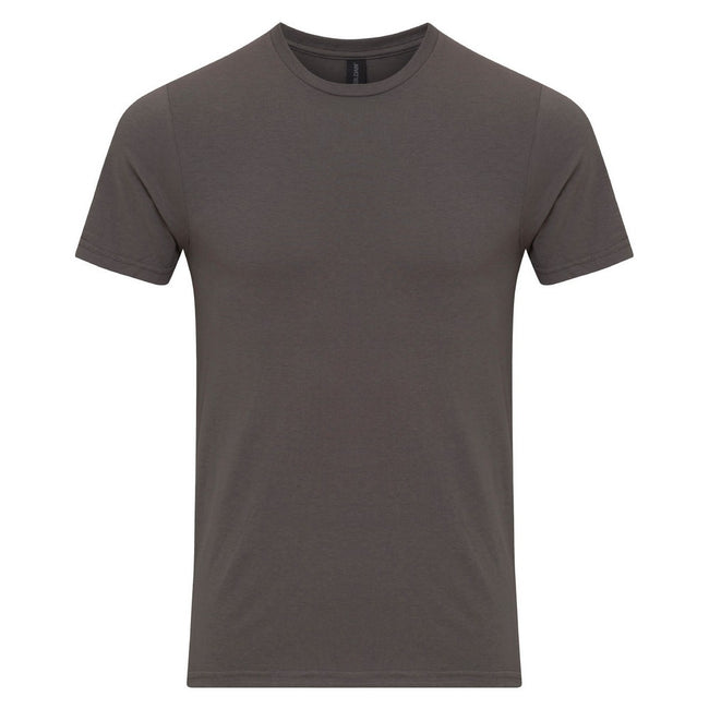 Charcoal - Front - Gildan Unisex Adult Enzyme Washed T-Shirt