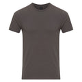 Charcoal - Front - Gildan Unisex Adult Enzyme Washed T-Shirt