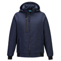 Dark Navy - Front - Portwest Unisex Adult Padded 2 Layer Soft Shell Jacket