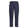Dark Navy - Front - Portwest Unisex Adult Stretch Work Trousers