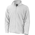 White - Front - Result Core Mens Microfleece Jacket