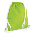 Lime Green - Front - Bagbase Icon Drawstring Bag