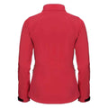 Classic Red - Back - Russell Womens-Ladies 3 Layer Soft Shell Jacket