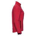 Classic Red - Side - Russell Womens-Ladies 3 Layer Soft Shell Jacket