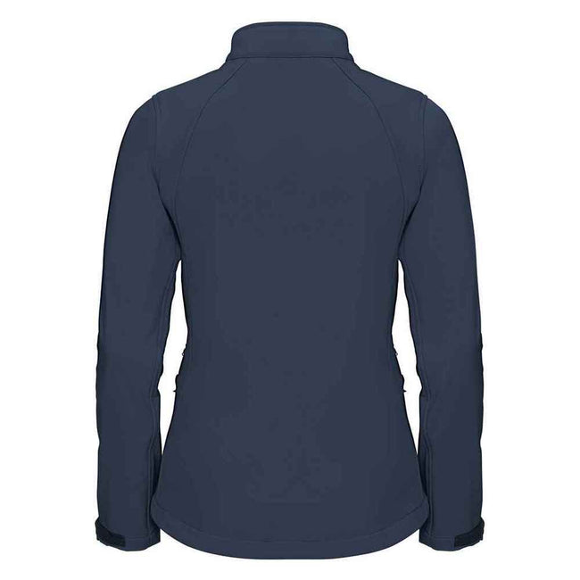 French Navy - Back - Russell Womens-Ladies 3 Layer Soft Shell Jacket