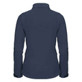 French Navy - Back - Russell Womens-Ladies 3 Layer Soft Shell Jacket