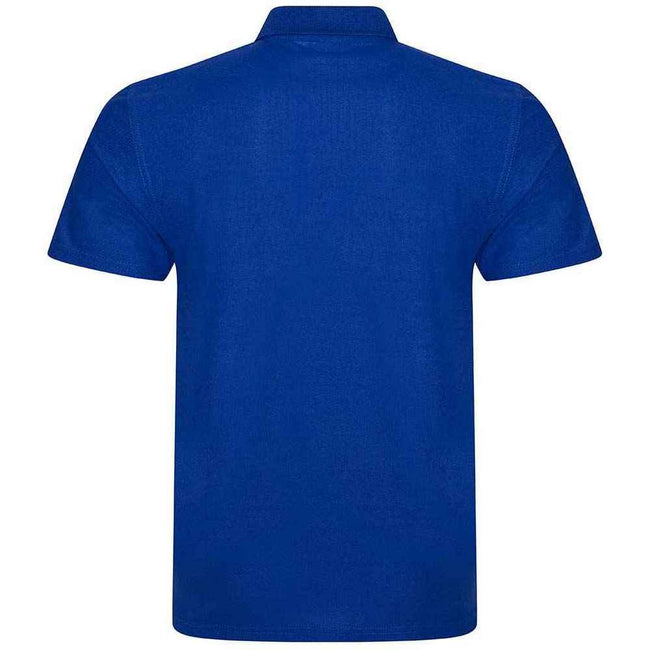 Royal Blue - Back - PRO RTX Mens Polyester Polo Shirt