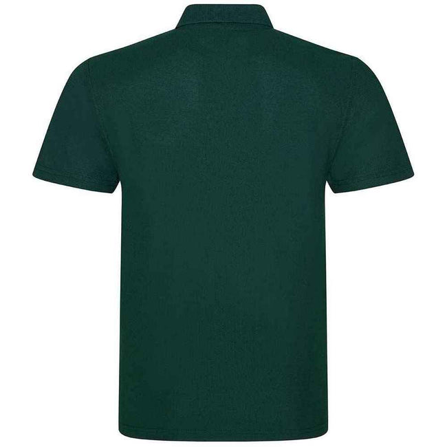 Bottle Green - Back - PRO RTX Mens Polyester Polo Shirt